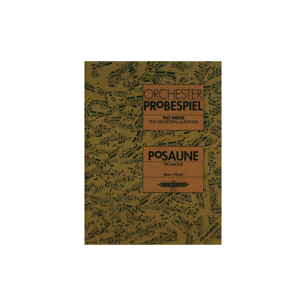 Edition Peters Orchester Probespiel Posaune – Thomann Ireland