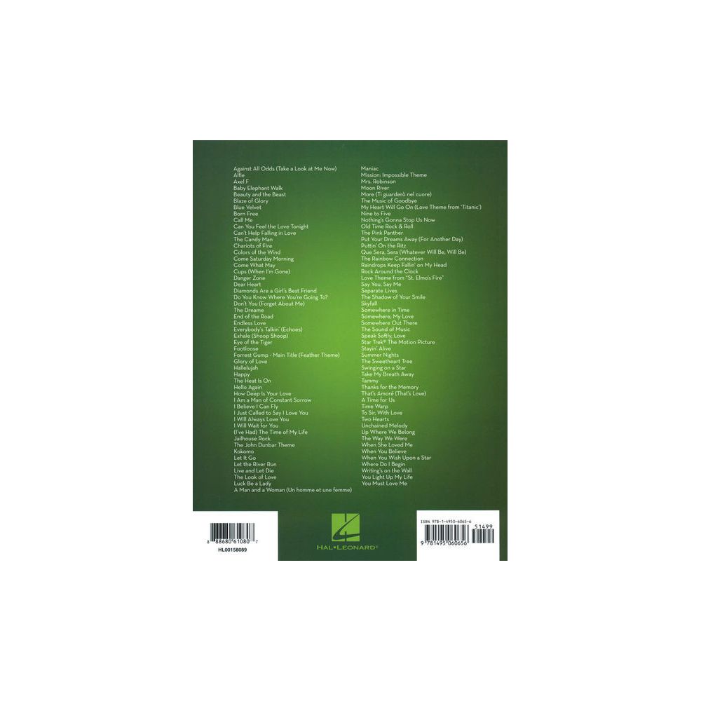 Hal Leonard 101 Movie Hits for Alto Sax – Thomann Ireland