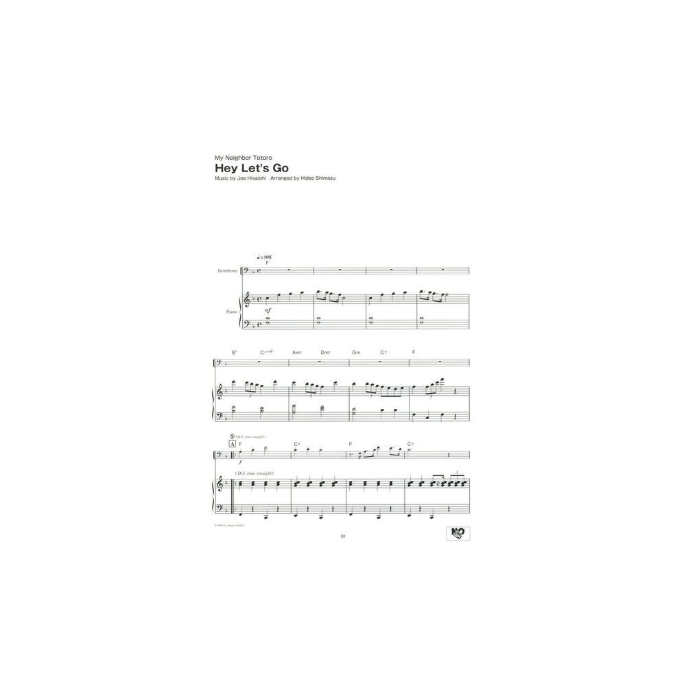 Yamaha Music Entertainment  Studio Ghibli Songs Trombone 1 – Thomann Ireland