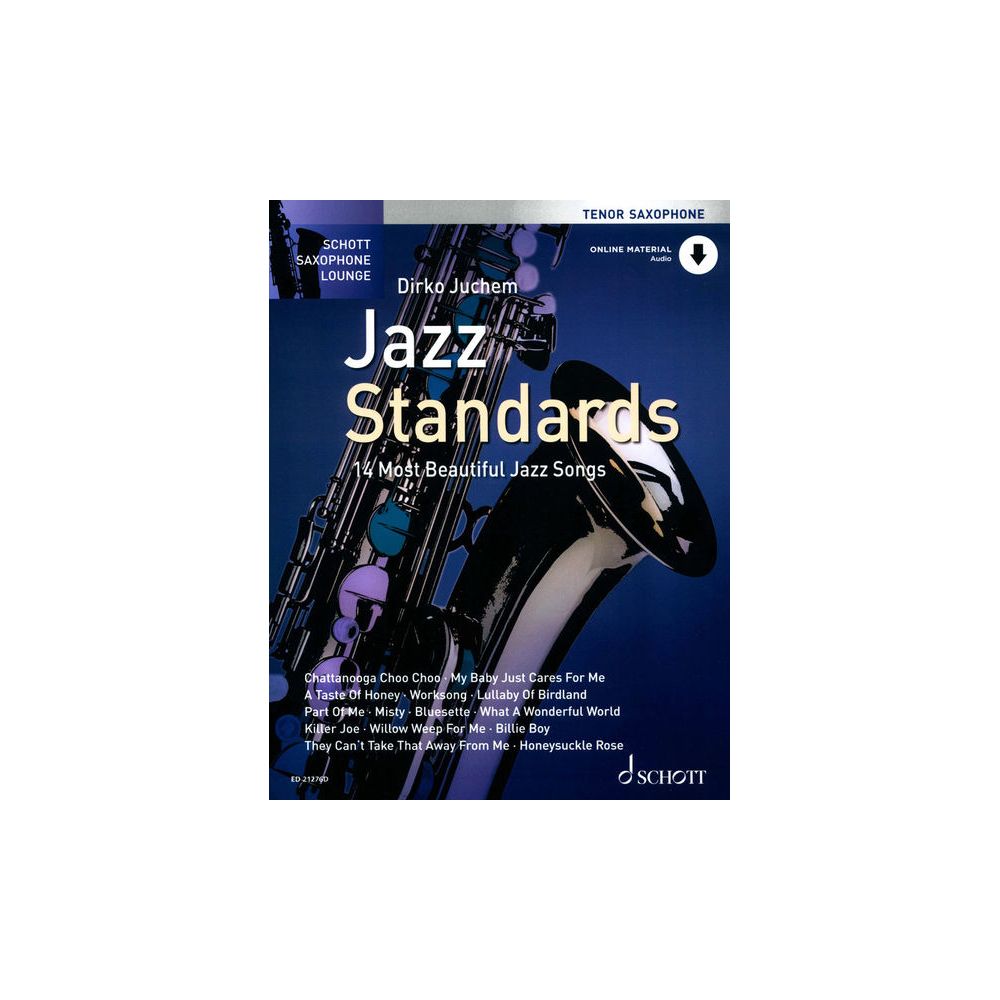 Schott Jazz Standards Tenor Saxophone – Thomann Ireland