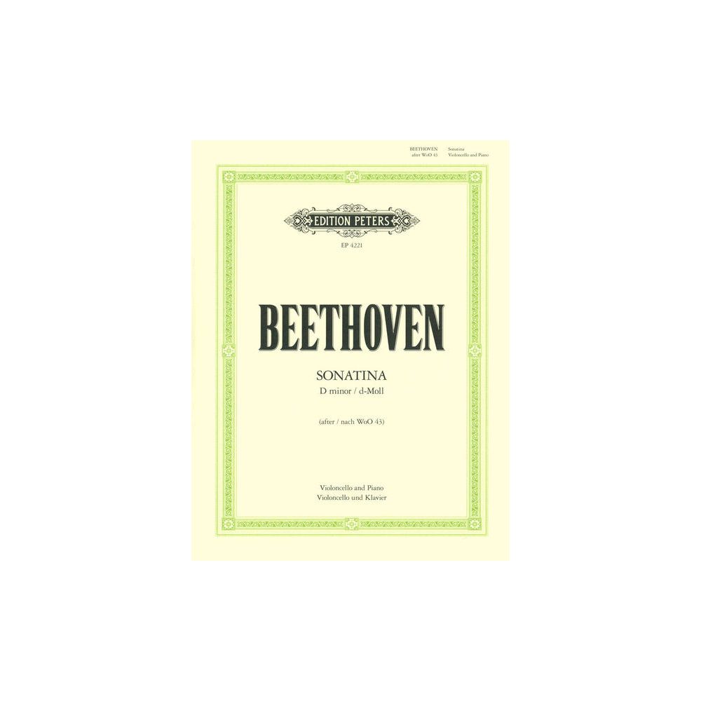 Edition Peters Beethoven Sonatine d