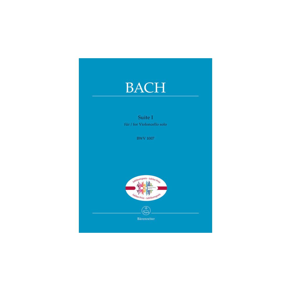 Bärenreiter Bach Suite 1 Cello – Thomann Ireland