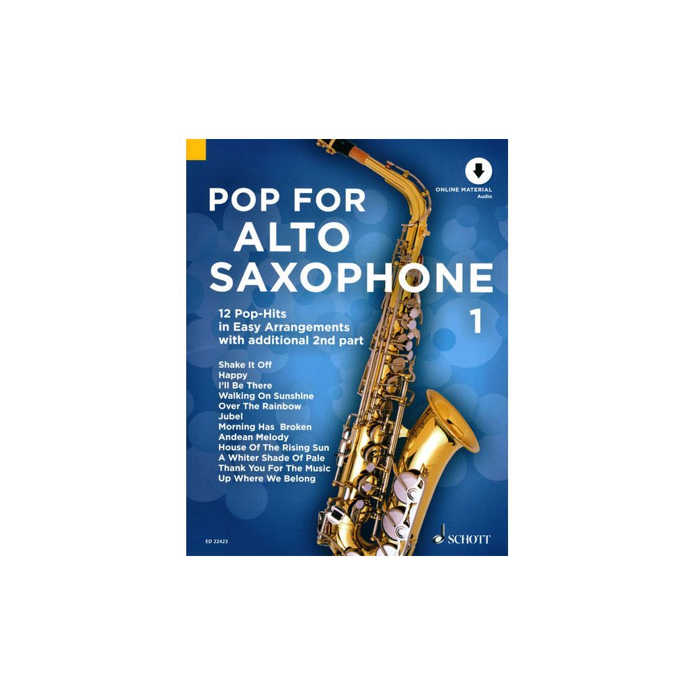Schott Pop For Alto Saxophone 1 – Thomann Ireland
