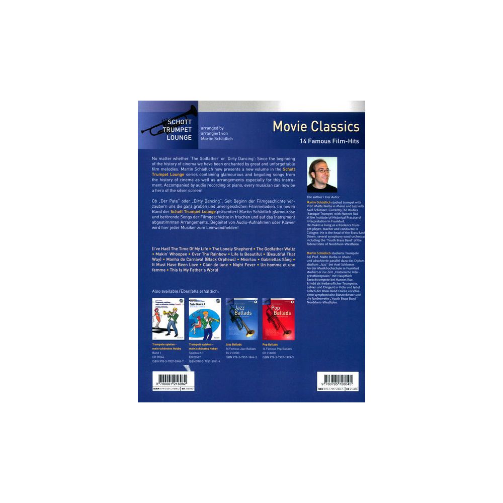 Schott Movie Classics Trumpet – Thomann Ireland