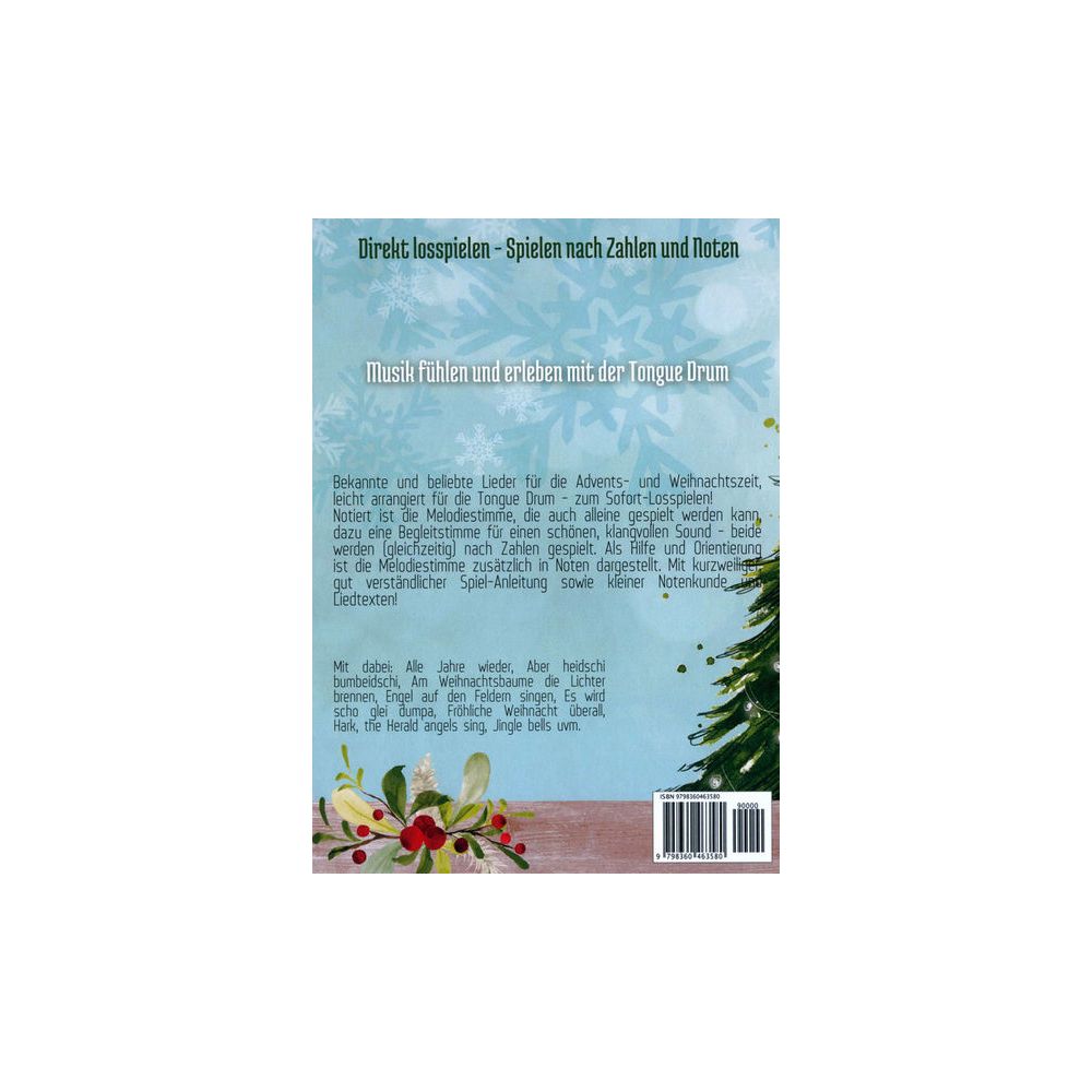 Claudia Groß Steel Tongue Drum Weihnacht – Thomann Ireland