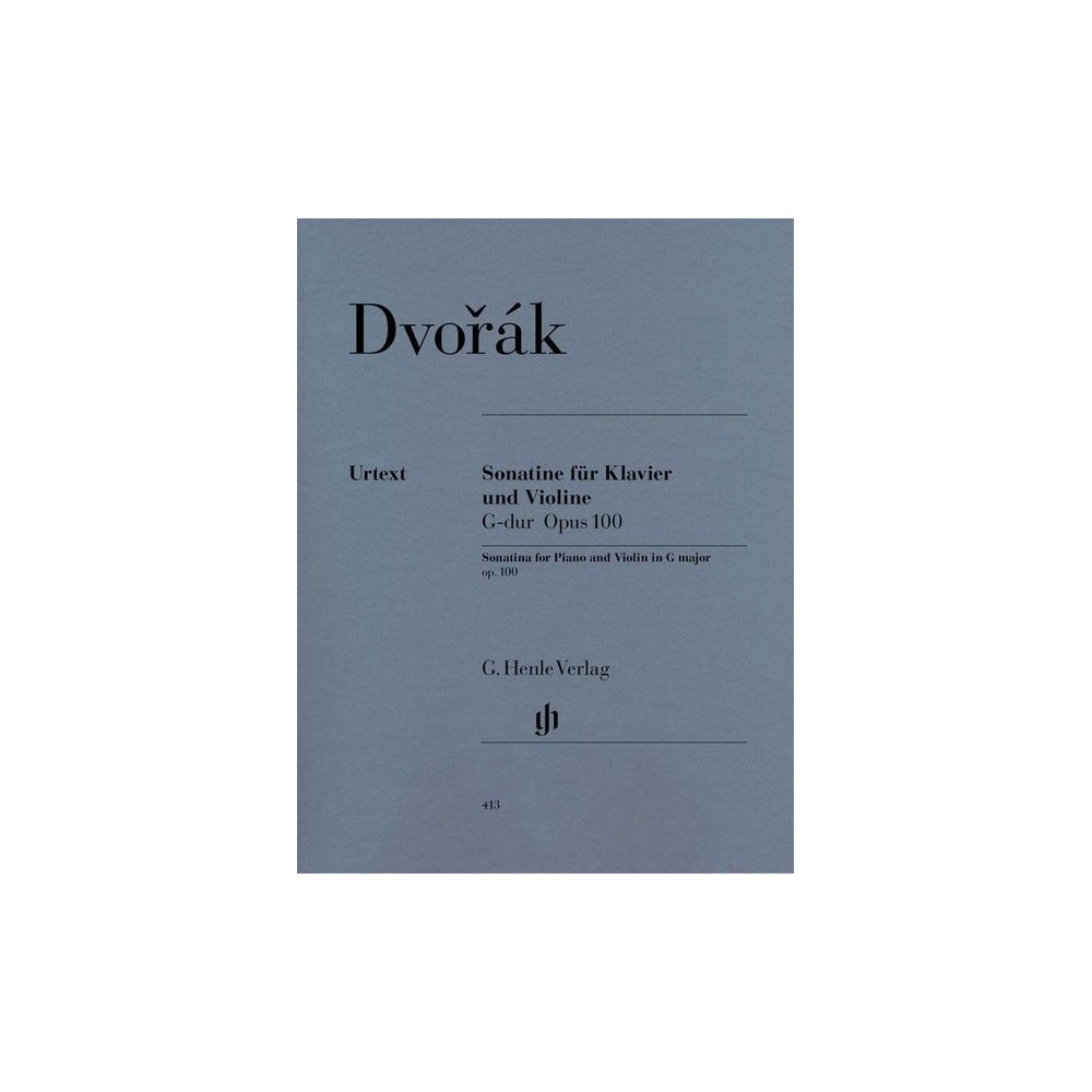 Henle Verlag Dvorak Sonatine Violin G