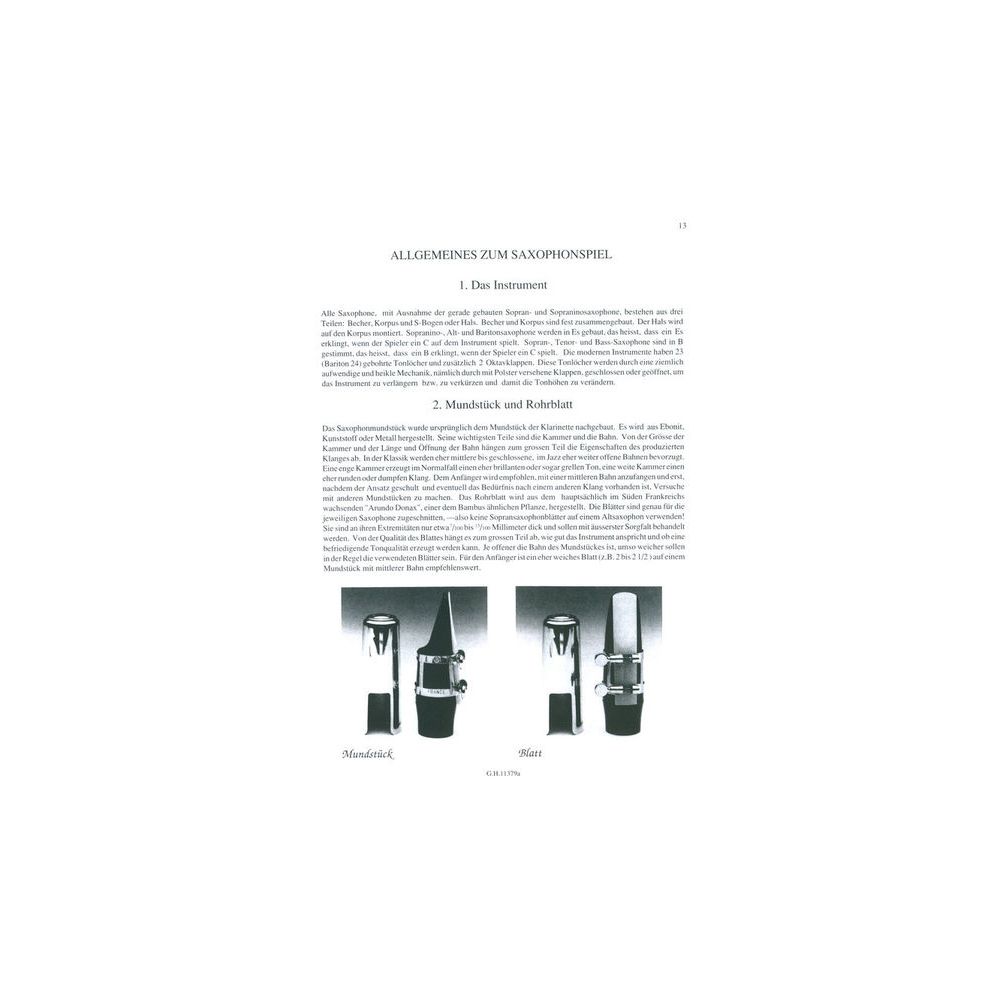 Edition Hug Iwan Roth Schule Saxophon 1 – Thomann Ireland