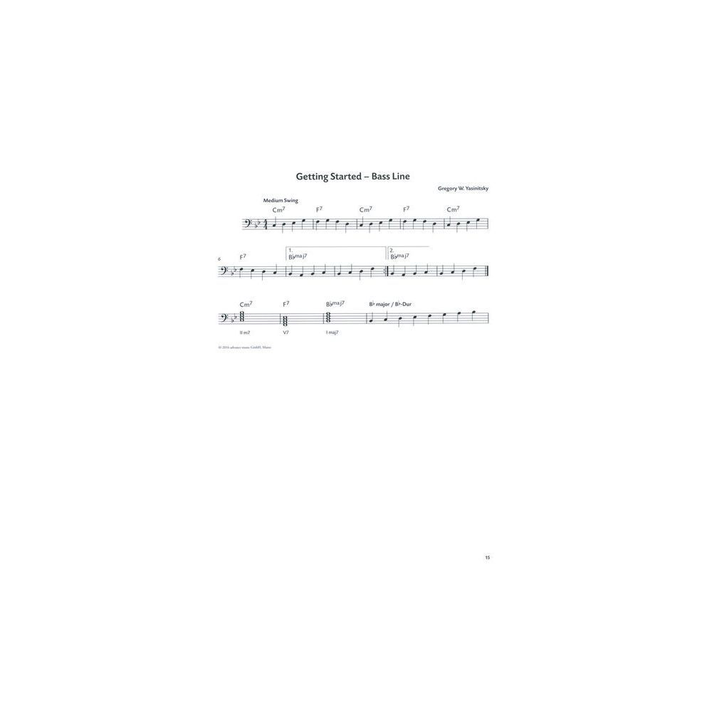 Advance Music Improvisation 101 Bass Clef – Thomann Ireland
