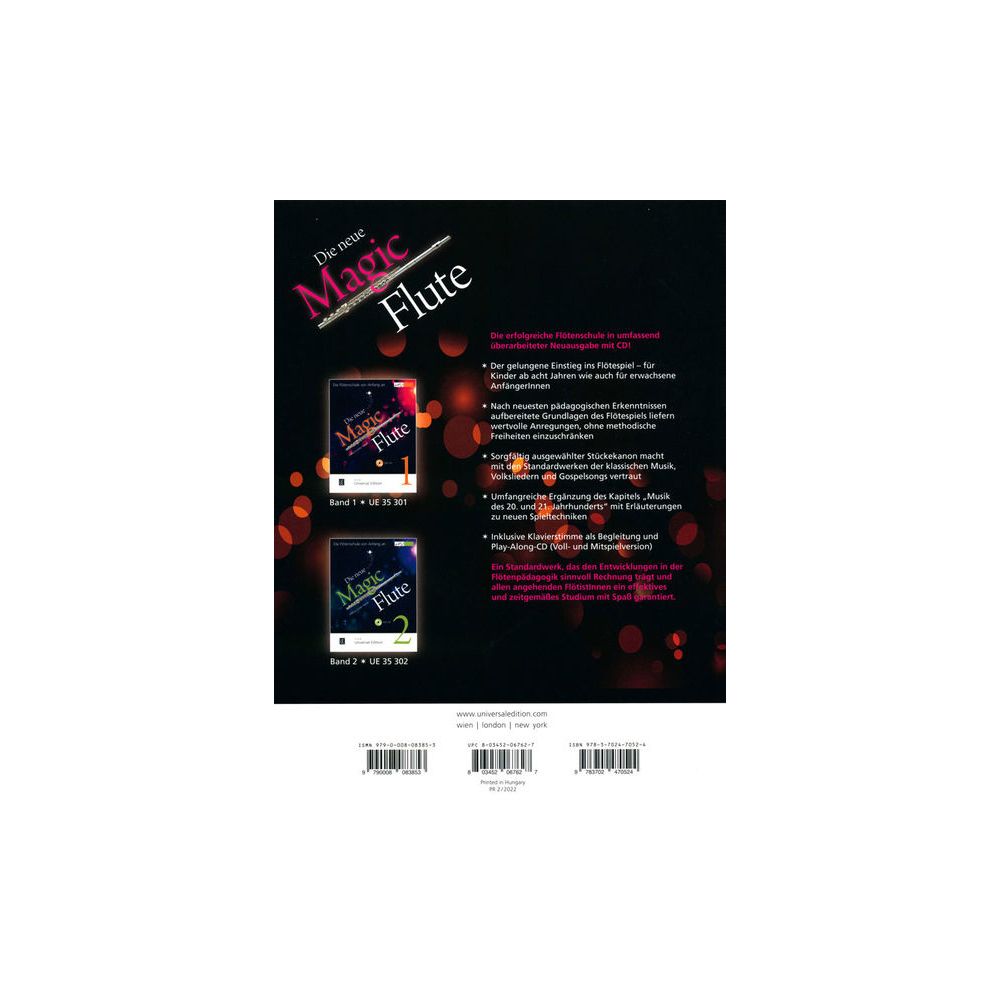 Universal Edition Neue Magic Flute 3 – Thomann Ireland