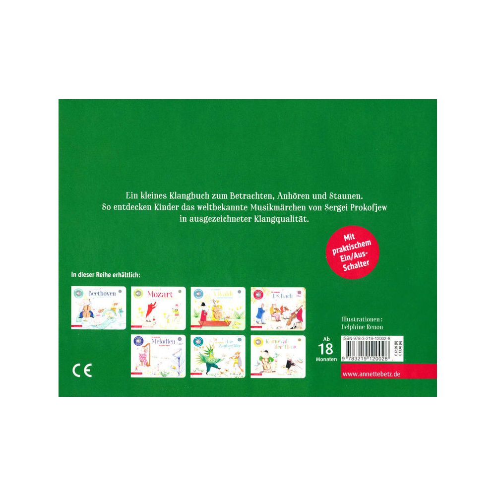 Annette Betz Verlag Ich entdecke Peter u. der Wolf – Thomann Ireland