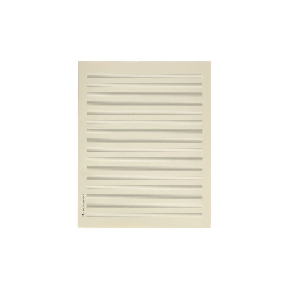 Star Sheet Music Paper Quart 8 mm – Thomann Ireland