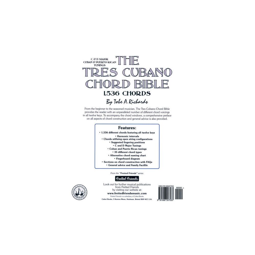 Cabot Books Publishing Tres Cubano Chord Bible – Thomann Ireland