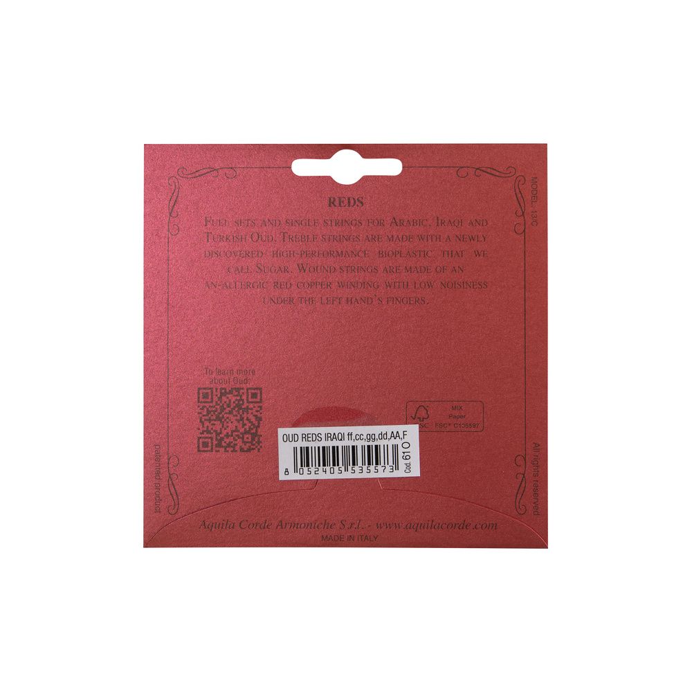 Aquila Red Series Iraqi Oud Strings – Thomann Ireland