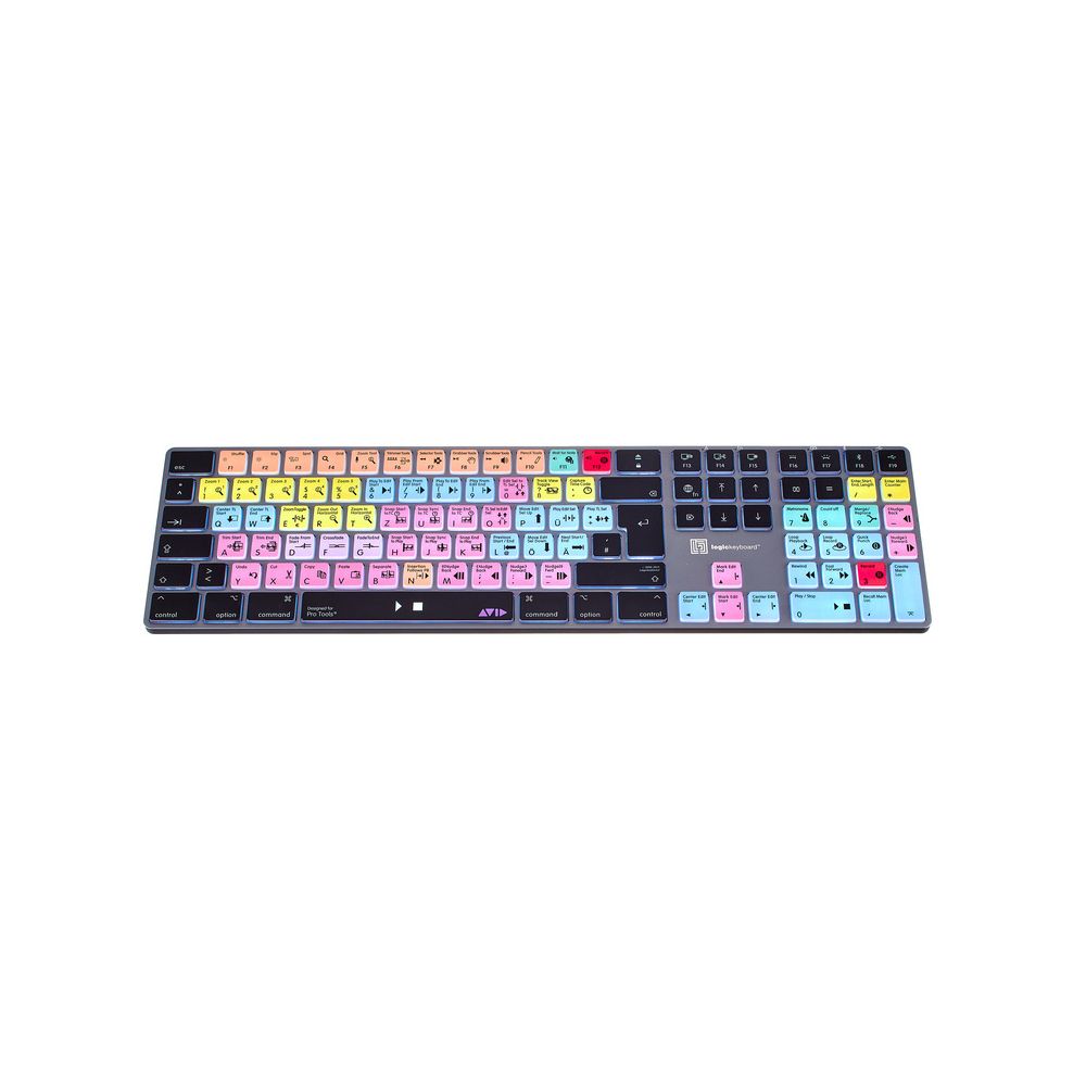 Logickeyboard Titan Avid Pro Tools D Mac – Thomann Ireland