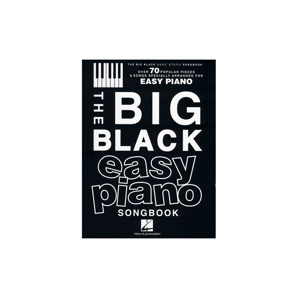 Hal Leonard The Big Black Easy Piano – Thomann Ireland
