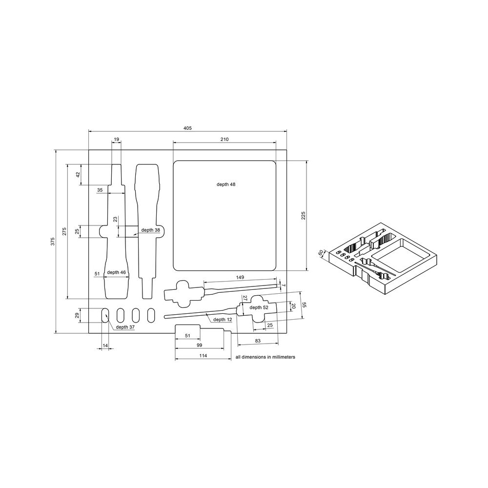 Thomann Inlay 2/2 ew
