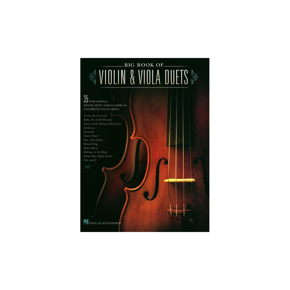 Hal Leonard Big Book Violin & Viola Duets – Thomann Ireland