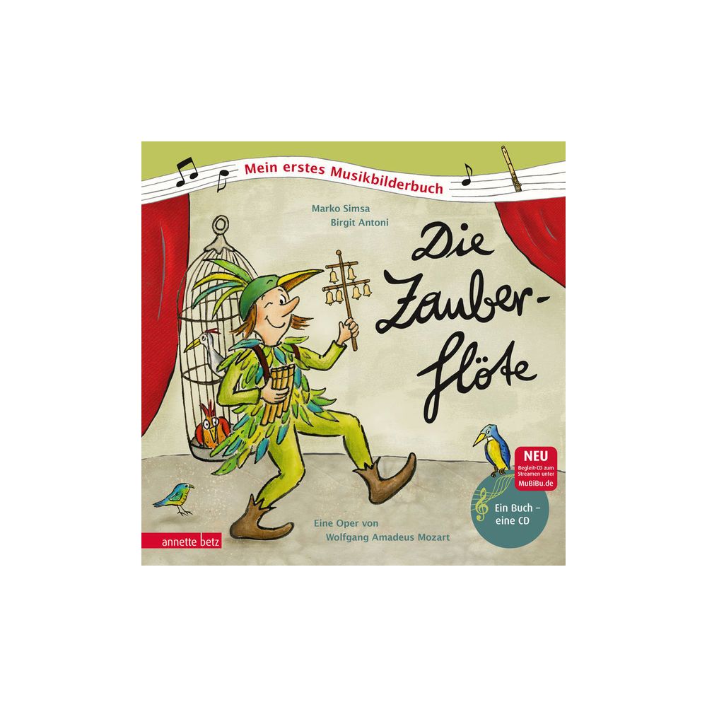 Annette Betz Verlag Zauberflöte Musikbilderbuch – Thomann Ireland