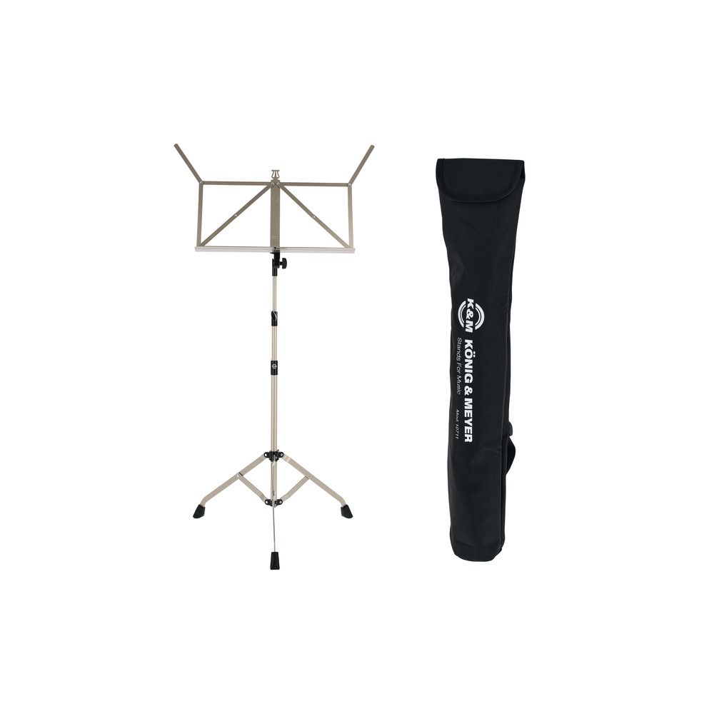 K&M 107 Music Stand Nickel Set – Thomann Ireland