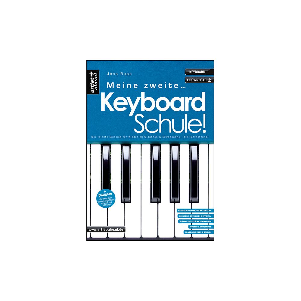 Artist Ahead Musikverlag Meine zweite Keyboardschule – Thomann Ireland