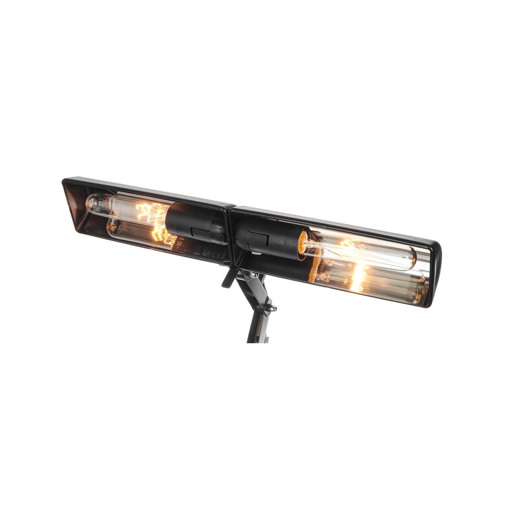 K&M 12260 Double Music Light Black – Thomann Ireland