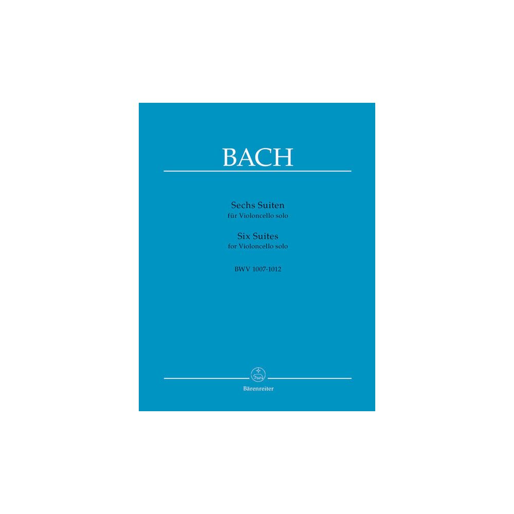Bärenreiter Bach Sechs Suiten BWV1007