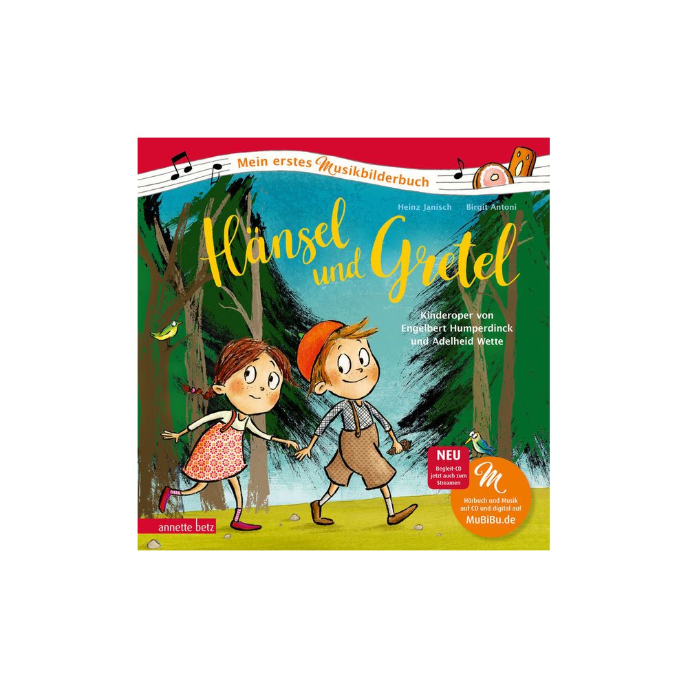 Annette Betz Verlag Hänsel+Gretel Musikbilderbuch – Thomann Ireland