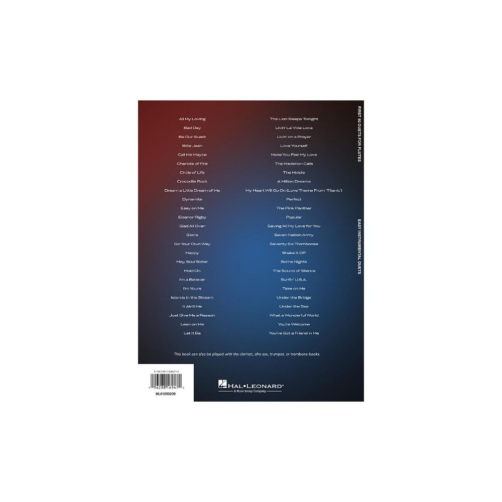 Hal Leonard First 50 Duets Flute – Thomann Ireland