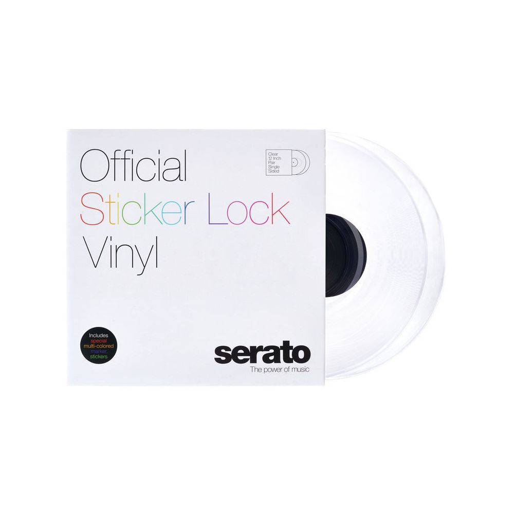 Serato 12" Sticker Lock Control Vinyl – Thomann Ireland