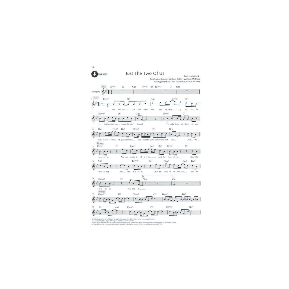 Schott Pop Ballads Trumpet – Thomann Ireland