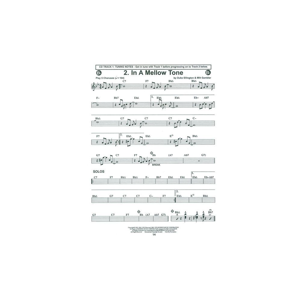 Jamey Aebersold In A Mellow Tone – Thomann Ireland