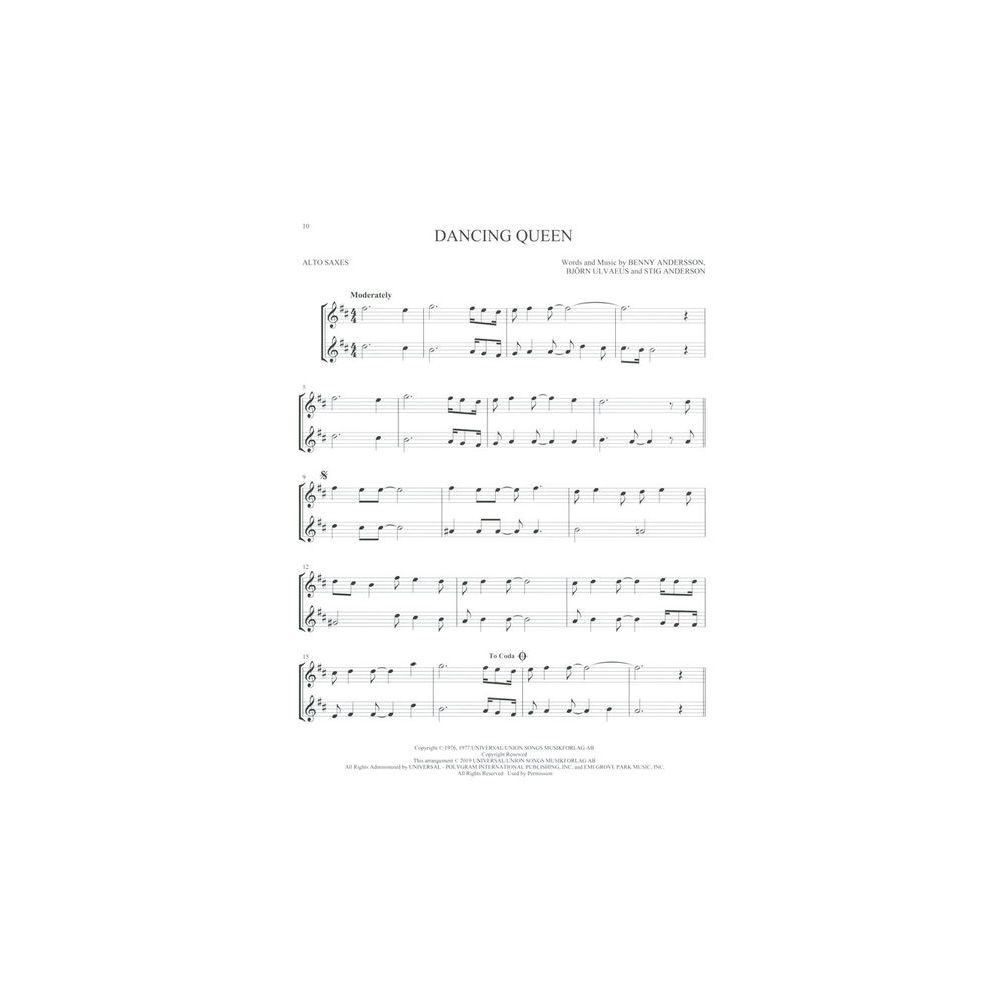 Hal Leonard Pop Classics For Two Alto Sax – Thomann Ireland