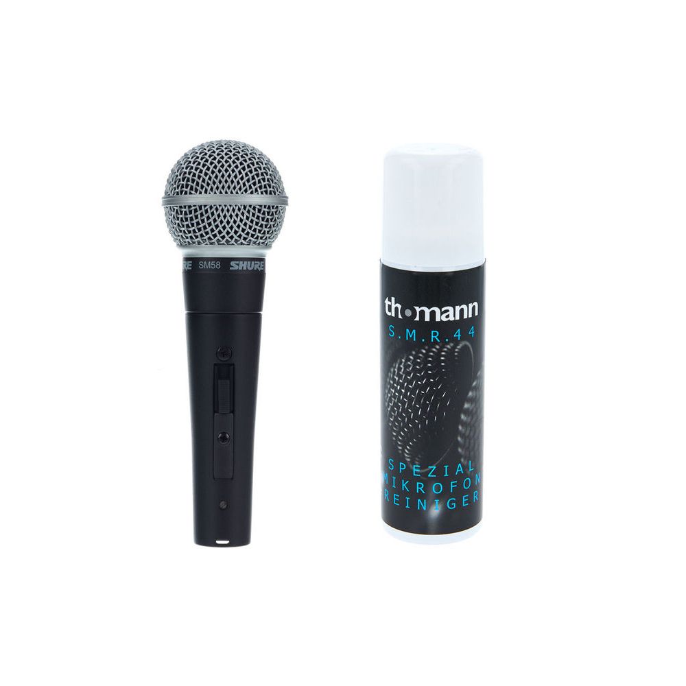 Shure SM58 S Cleaner Bundle – Thomann Ireland