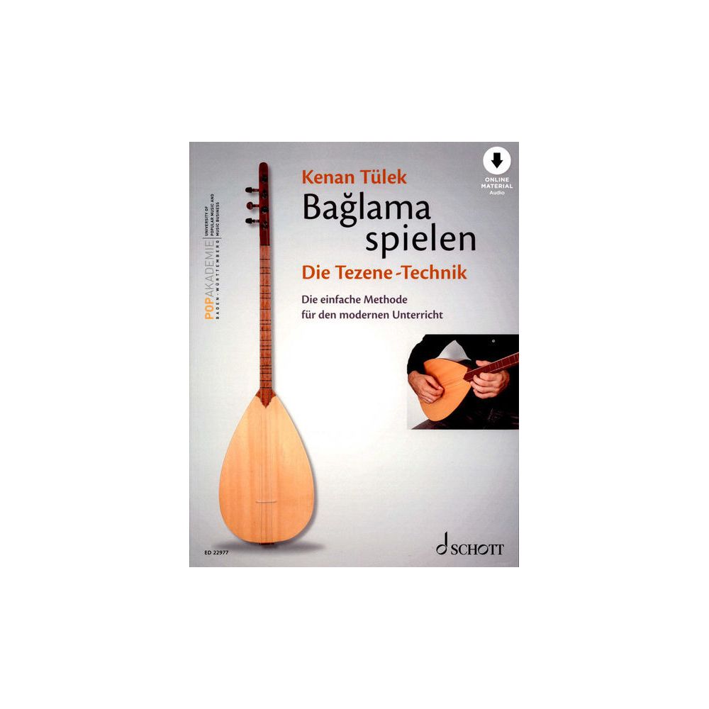Schott Baglama spielen Tezene