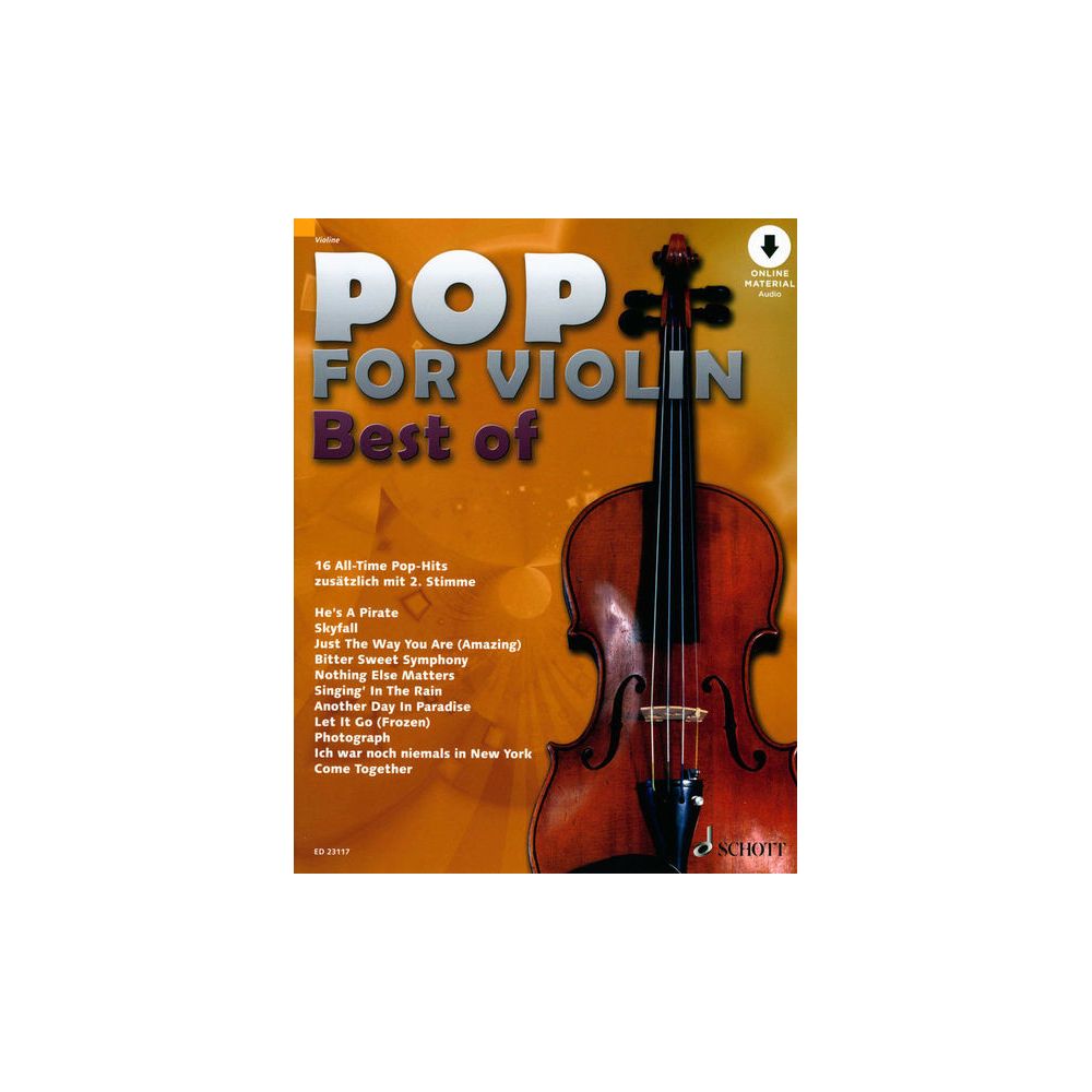 Schott Pop For Violin Best Of – Thomann Ireland