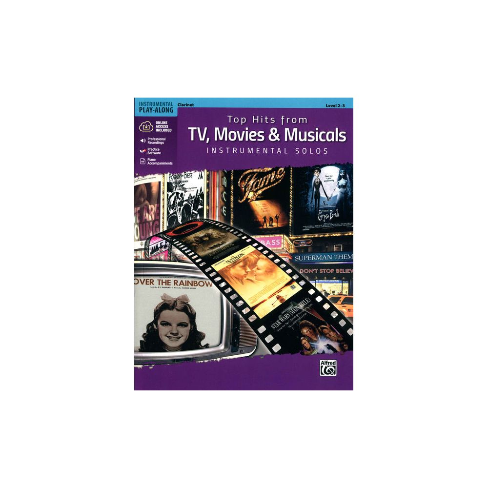 Alfred Music Publishing Top Hits from TV Clarinet – Thomann Ireland