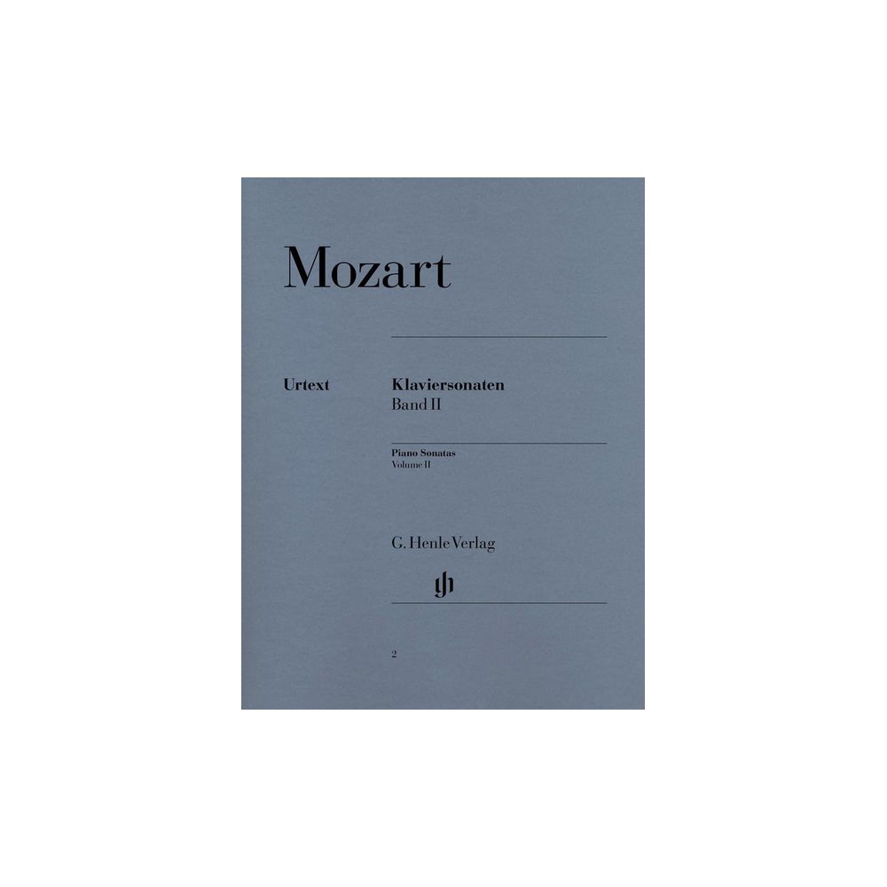 Henle Verlag Mozart Klaviersonaten 2 – Thomann Ireland