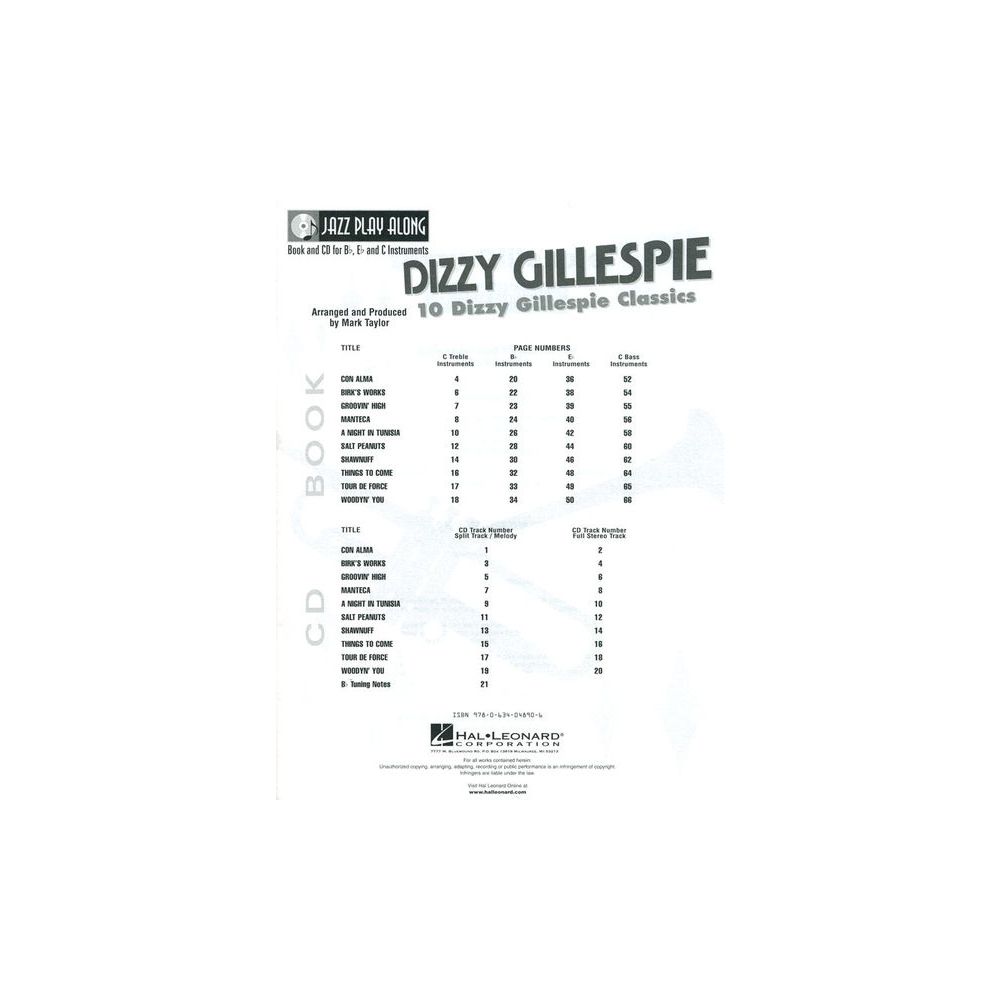 Hal Leonard Jazz Play