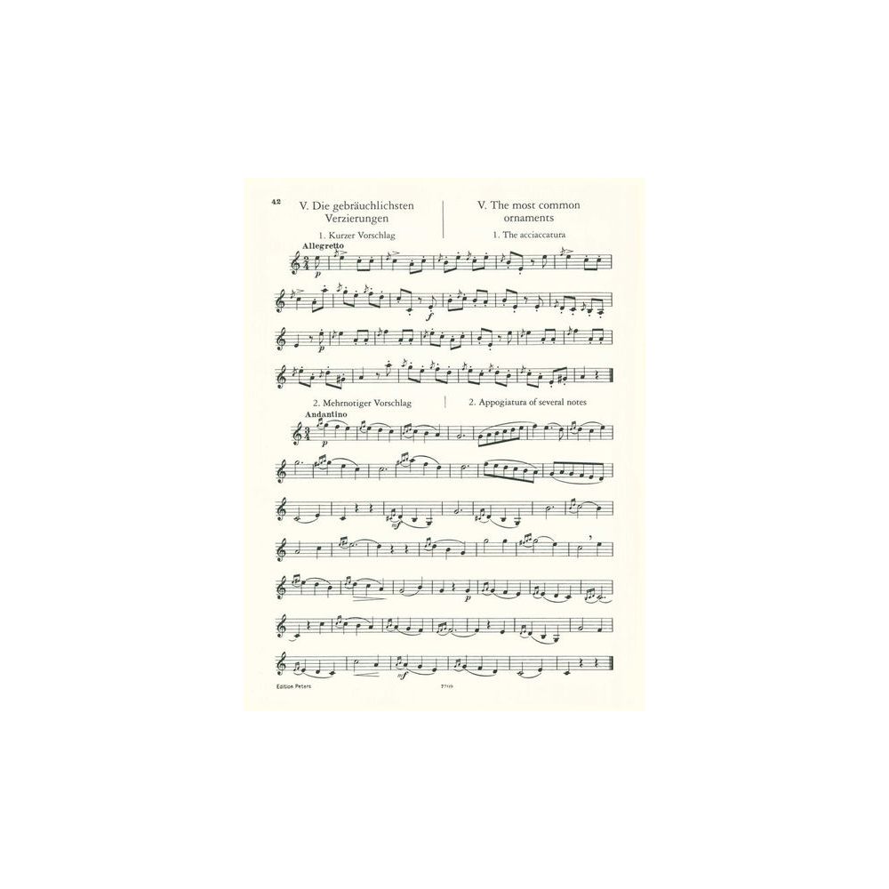 Edition Peters Elementarschule für Klarinette – Thomann Ireland