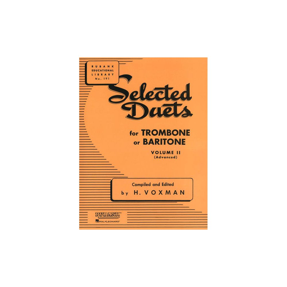 Rubank Publications Selected Duets for Trombone 2 – Thomann Ireland
