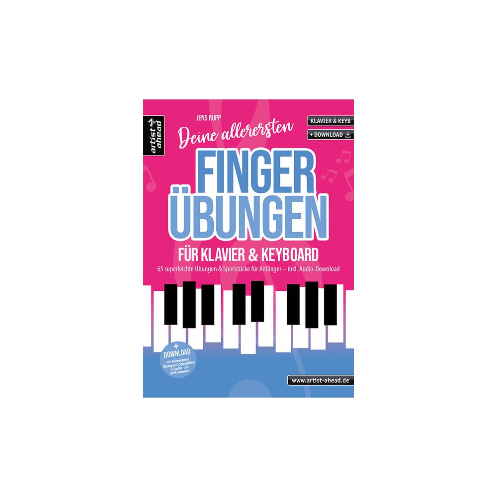 Artist Ahead Musikverlag Allerersten Fingerübungen – Thomann Ireland