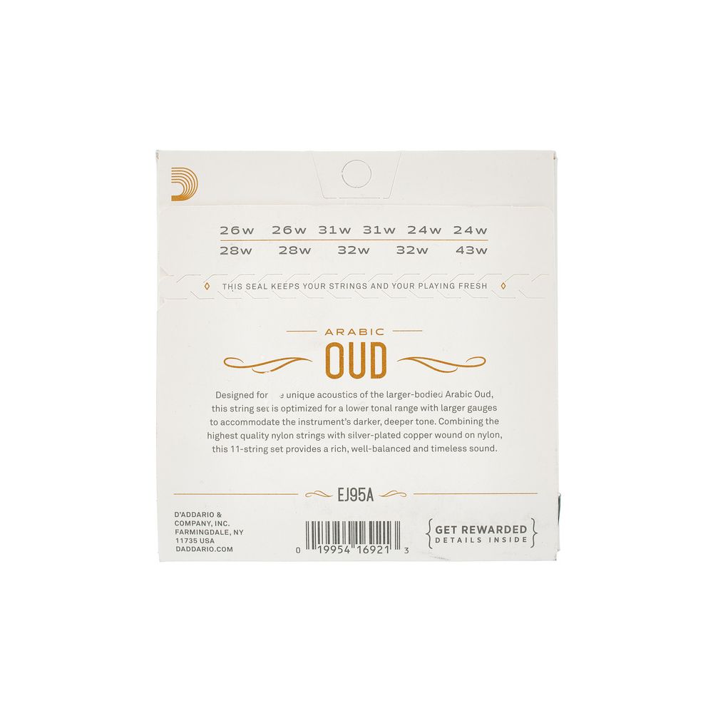 Daddario EJ95A Oud Silver Plated Copper – Thomann Ireland