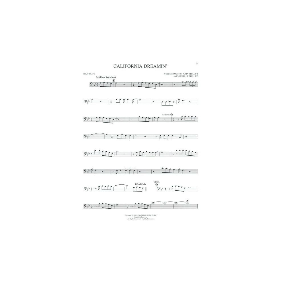 Hal Leonard Big Book Of Trombone Songs – Thomann Ireland