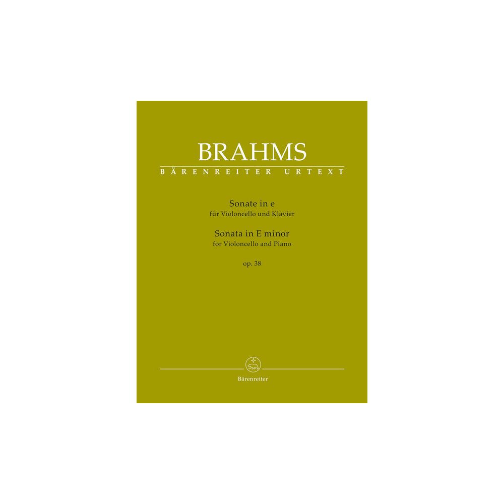 Bärenreiter Brahms Cellosonate e