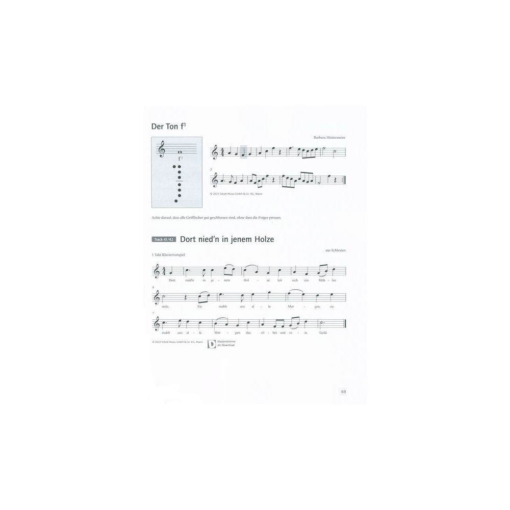 Schott Blockflöte Spielen Hobby 1 Alt – Thomann Ireland