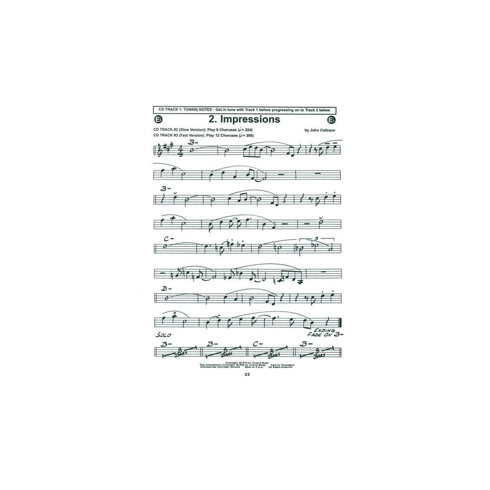 Jamey Aebersold John Coltrane – Thomann Ireland