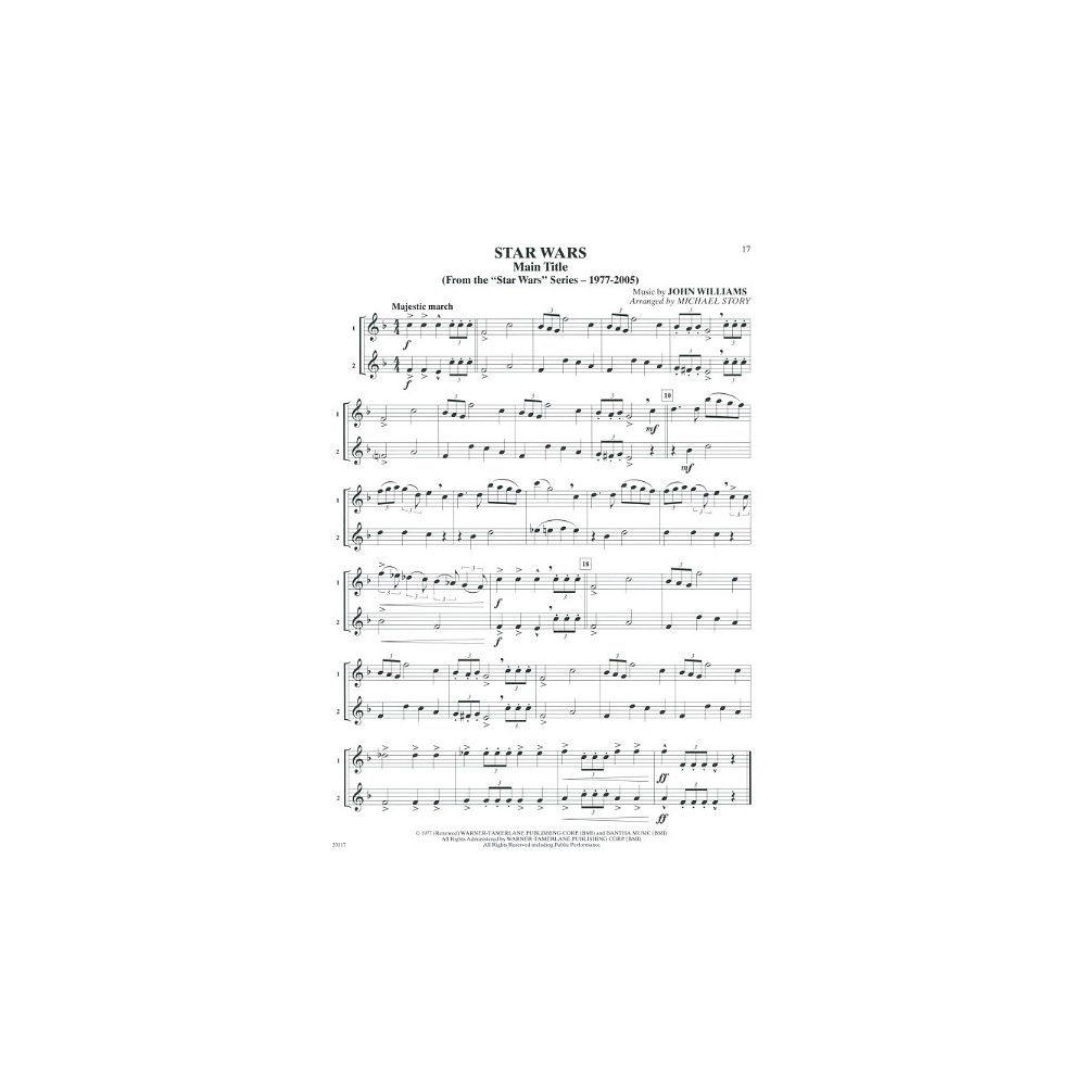 Alfred Music Publishing Movie Duets For All Tenor Sax – Thomann Ireland