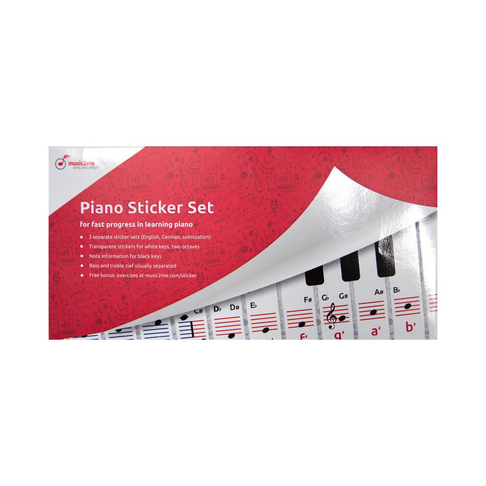 music2me Piano Sticker – Thomann Ireland