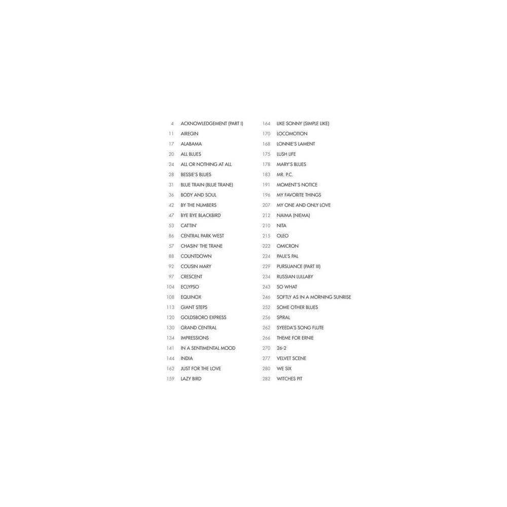 Hal Leonard John Coltrane Omnibook Eb – Thomann Ireland