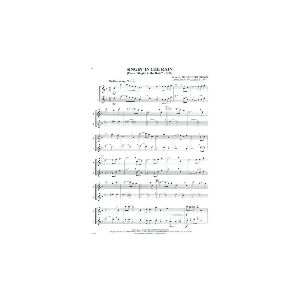 Alfred Music Publishing Movie Duets For All Oboe – Thomann Ireland